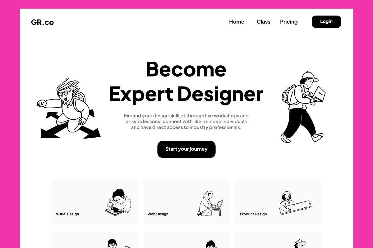 Notion Illustration Graphic Designer, a Person Illustration by Vectorly Space (Photo 2 of 6)