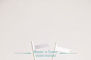 11 Cute Straw Flag Mockups, a Product Mockup by Snark Heart (Thumbnail 2 of 12)