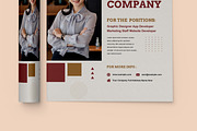 Gradient Hiring Flyer Template, a Flyer Template by MightyDesign (Thumbnail 4 of 7)