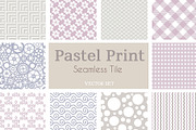 Set of vector tiled seamless collect, a Pattern Graphic by AlexZeL (Thumbnail 1 of 5)