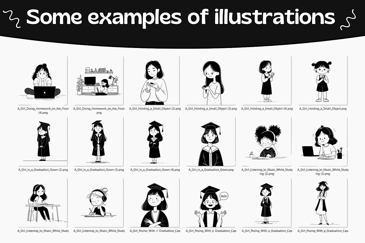 510 Notion Style Education Pack, an Education Illustration by DaisyStudio (Photo 3 of 10)