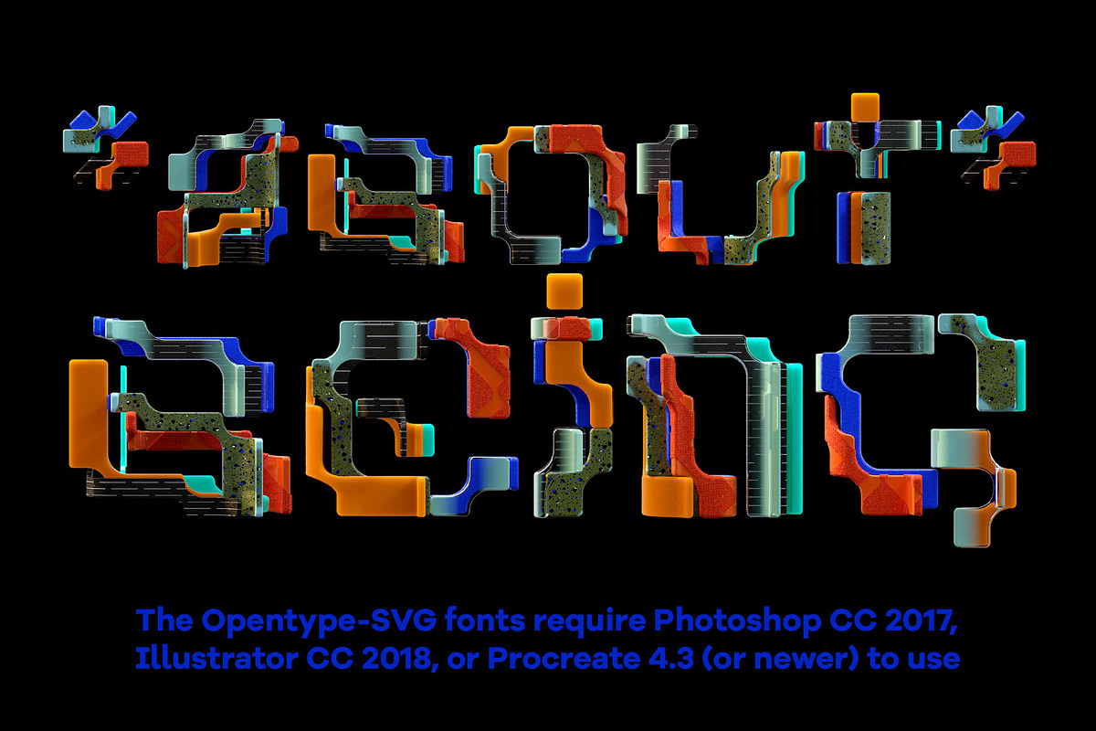 MOdernismo OpenType & SVG Font, a Font by GORE_STD (Photo 9 of 14)