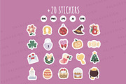 Holiday Elements Clipart Set, a Seasonal Illustration by Palau (Thumbnail 10 of 10)
