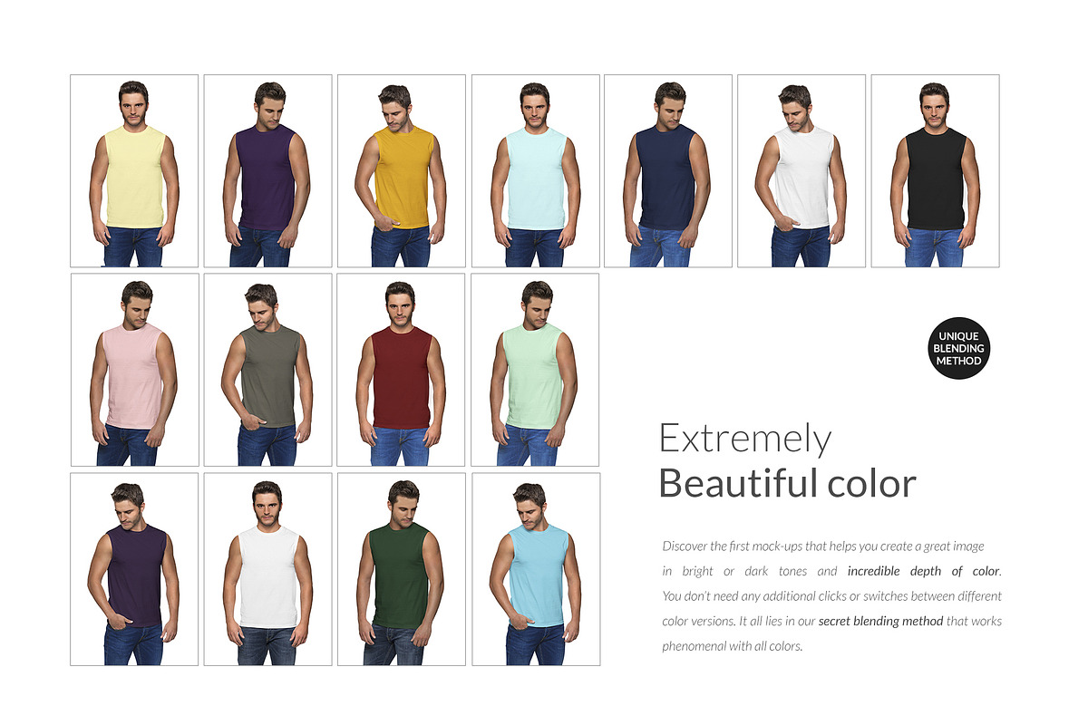 Men Tank Top Mock-ups Set FREE DEMO, a Books & Magazine Mockup by Apparel_Mockups (Photo 13 of 25)