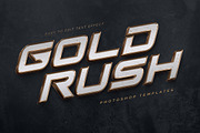 Gold and Silver Outline Text Effect, a Layer Style Add-On by Andrew Skoch Design (Thumbnail 1 of 7)
