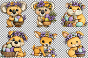 Watercolor Spring animals Illustrati, an Illustration by Sublimation Artist (Thumbnail 3 of 7)