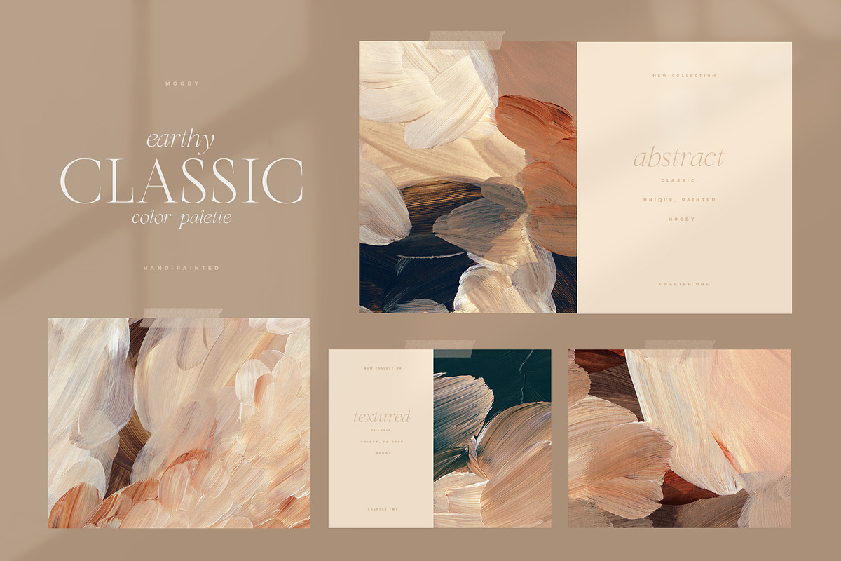 Painted Abstract Backgrounds, a Texture Graphic by Basia Stryjecka (Photo 6 of 17)