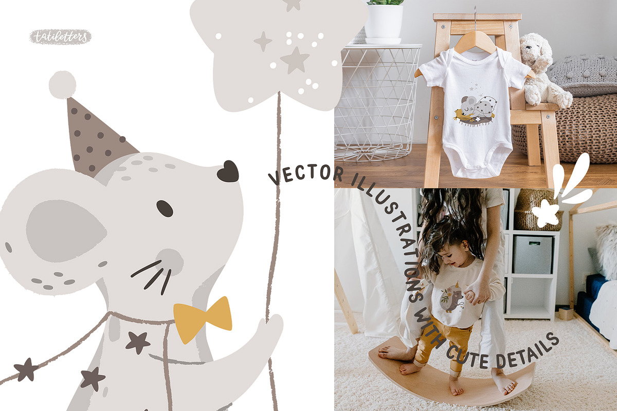 Magical baby animals, an Animal Illustration by tatiletters (Photo 2 of 11)