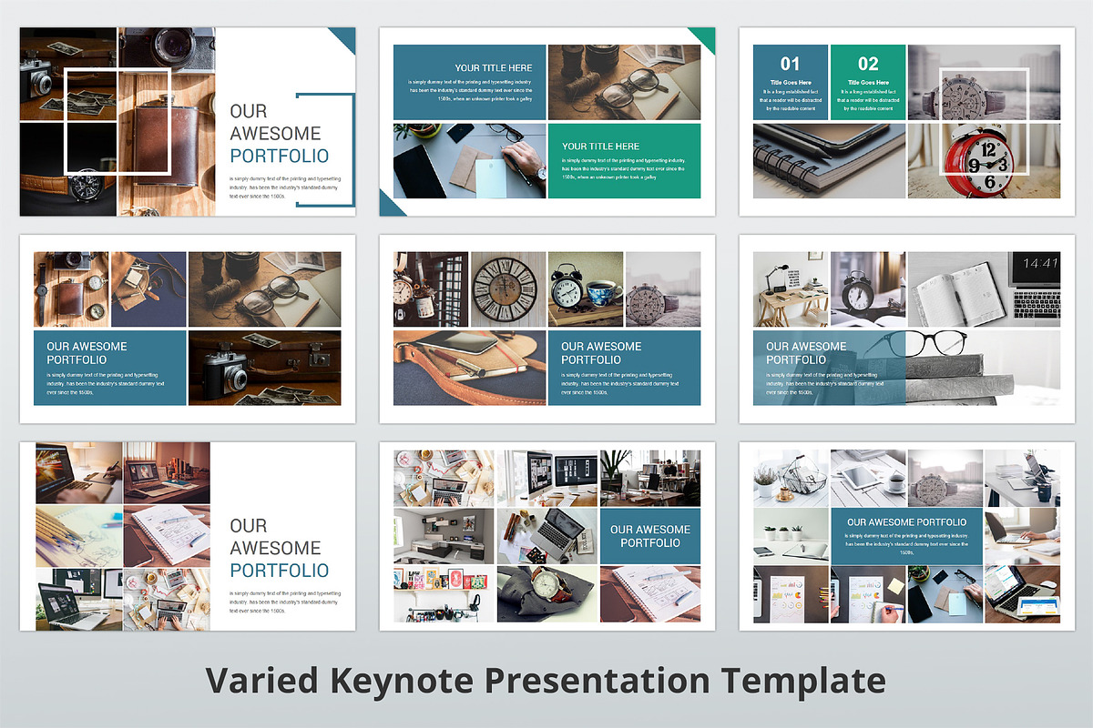 Varied Keynote Template, a Presentation Template by GraphicStan (Photo 8 of 26)