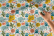 Cats Life Pattern Collection, a Pattern Graphic by MarynArts (Thumbnail 6 of 6)