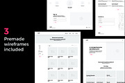 Swift wireframe kit, a Wireframe Template by james_gillen (Thumbnail 3 of 9)