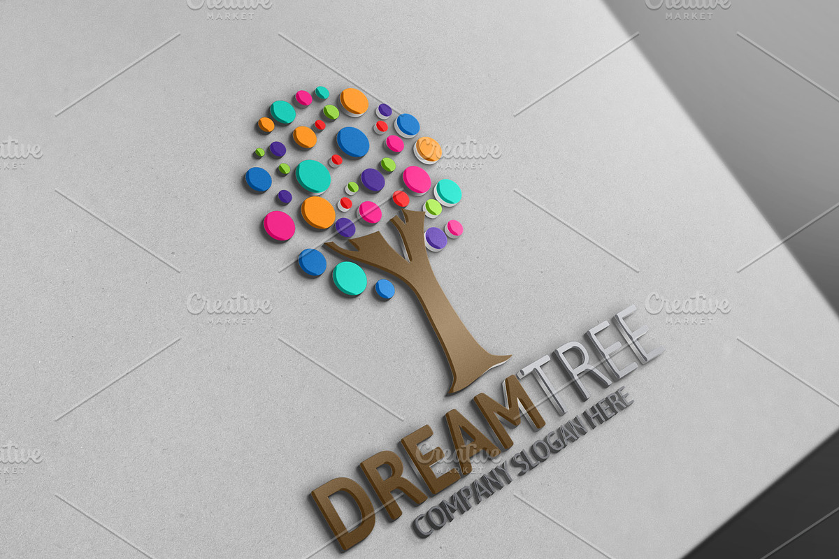 Dream Tree Logo, a Branding & Logo Template by Josuf Media (Photo 3 of 3)
