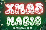 Xmas magic, a Symbol Font by Petal Pixels (Thumbnail 1 of 8)