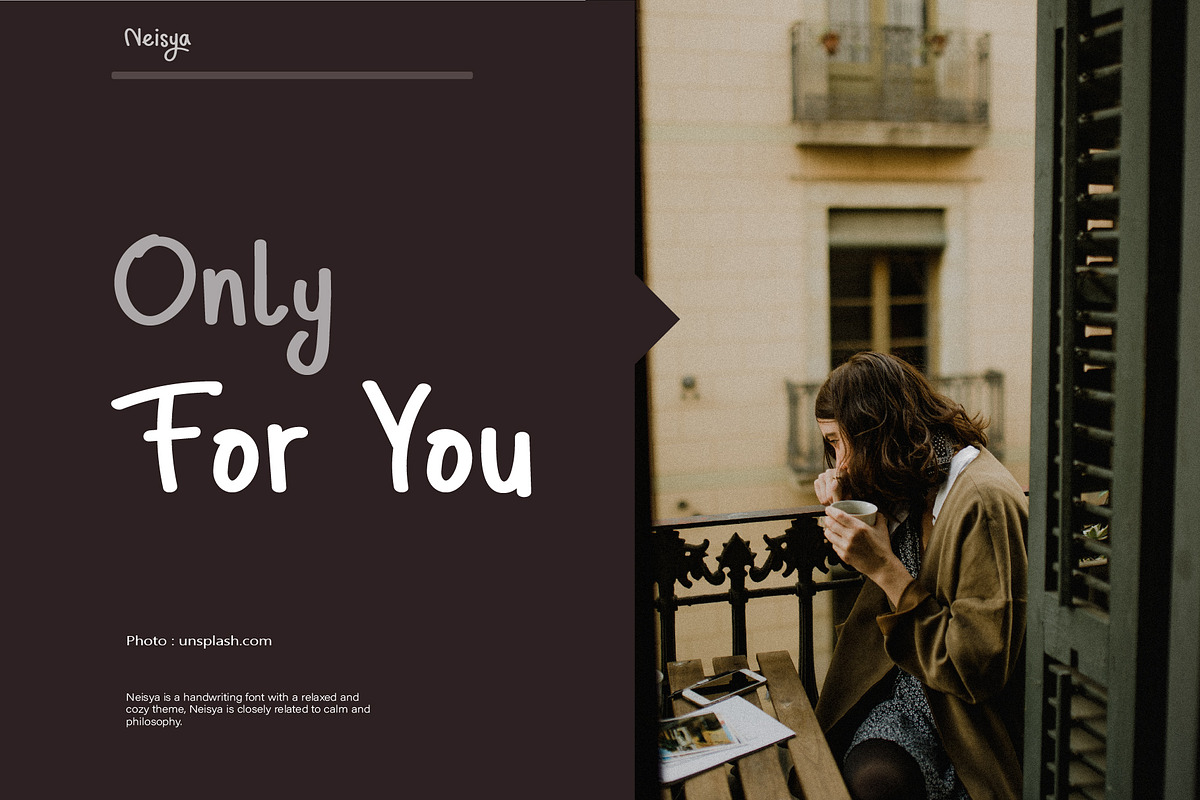 Neisya Font, a Script Font by Phoenix Dungeon (Photo 4 of 9)