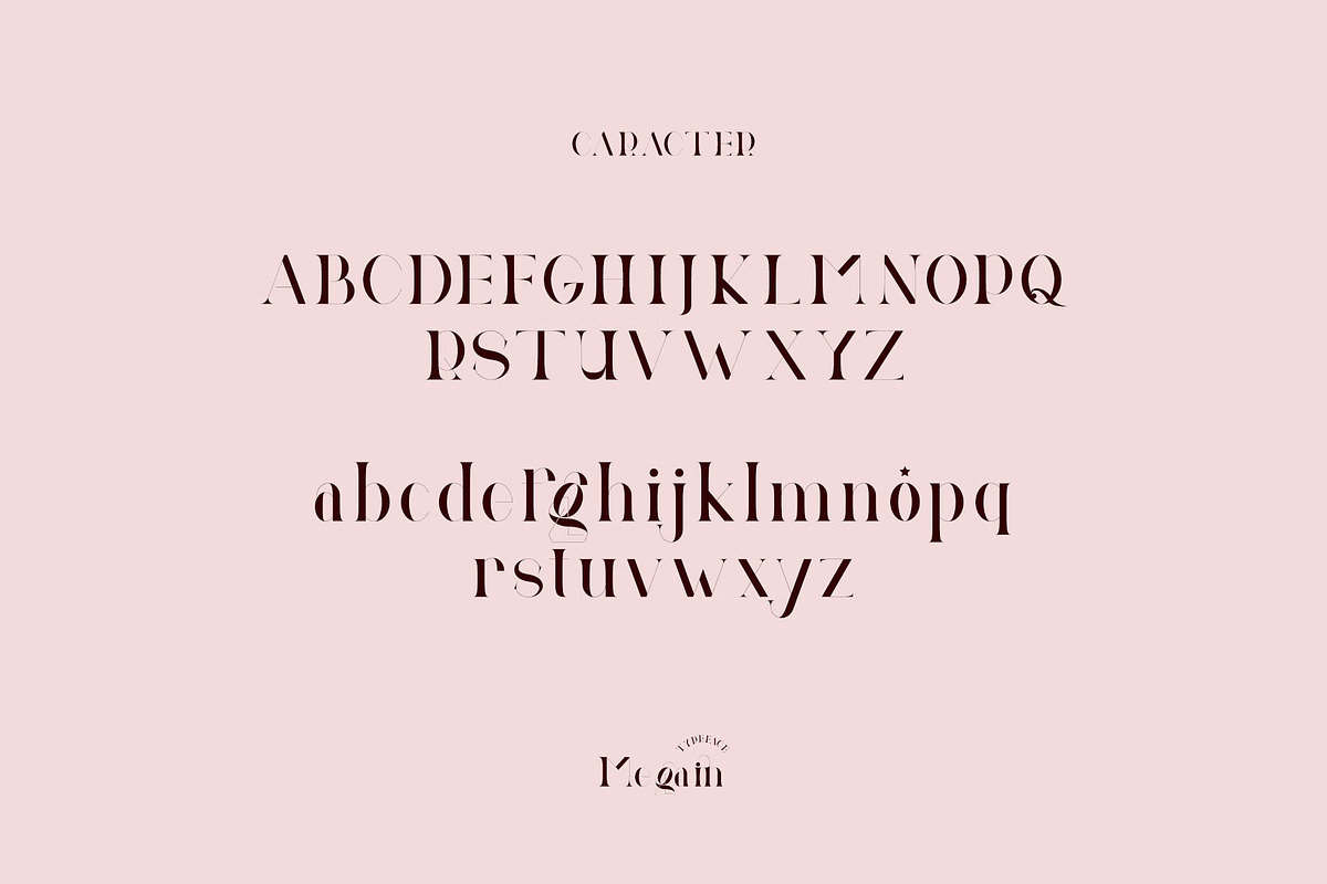 Megain Ligature Serif Typeface, a Serif Font by Humaira_std (Photo 11 of 14)