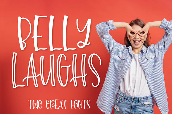 Belly Laughs A Silly Cool Font Duo