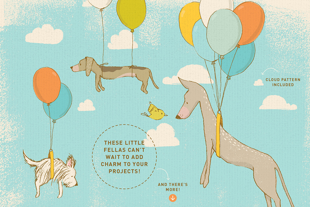 Free Spirit Vintage Summer Kit, an Illustration by Lisa Glanz (Photo 3 of 10)