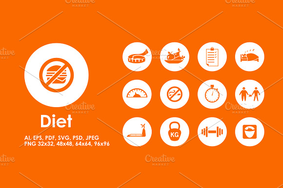 Diet Icons