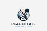 Logo for real estate home solutions, a Branding & Logo Template by efuturestudio (Thumbnail 1 of 3)