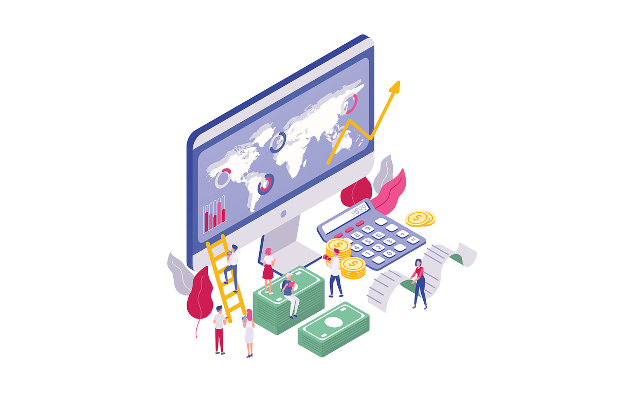 Financial administration concept, a Finance Illustration by Good Studio (Photo 2 of 3)