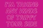 Genida Rippled, a Sans Serif Font by Craft Supply Co. (Thumbnail 3 of 8)