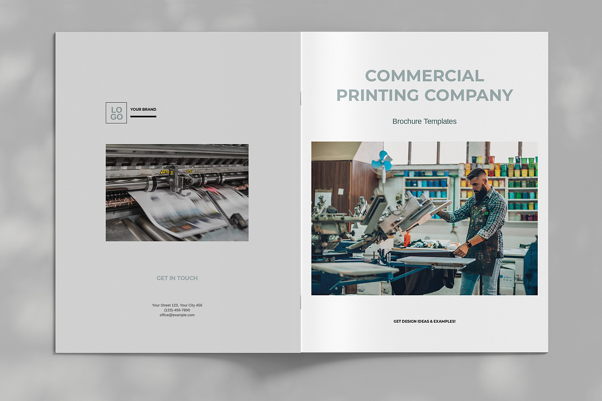 Printing Company Brochure Template, a Brochure Template by Boris Cupac