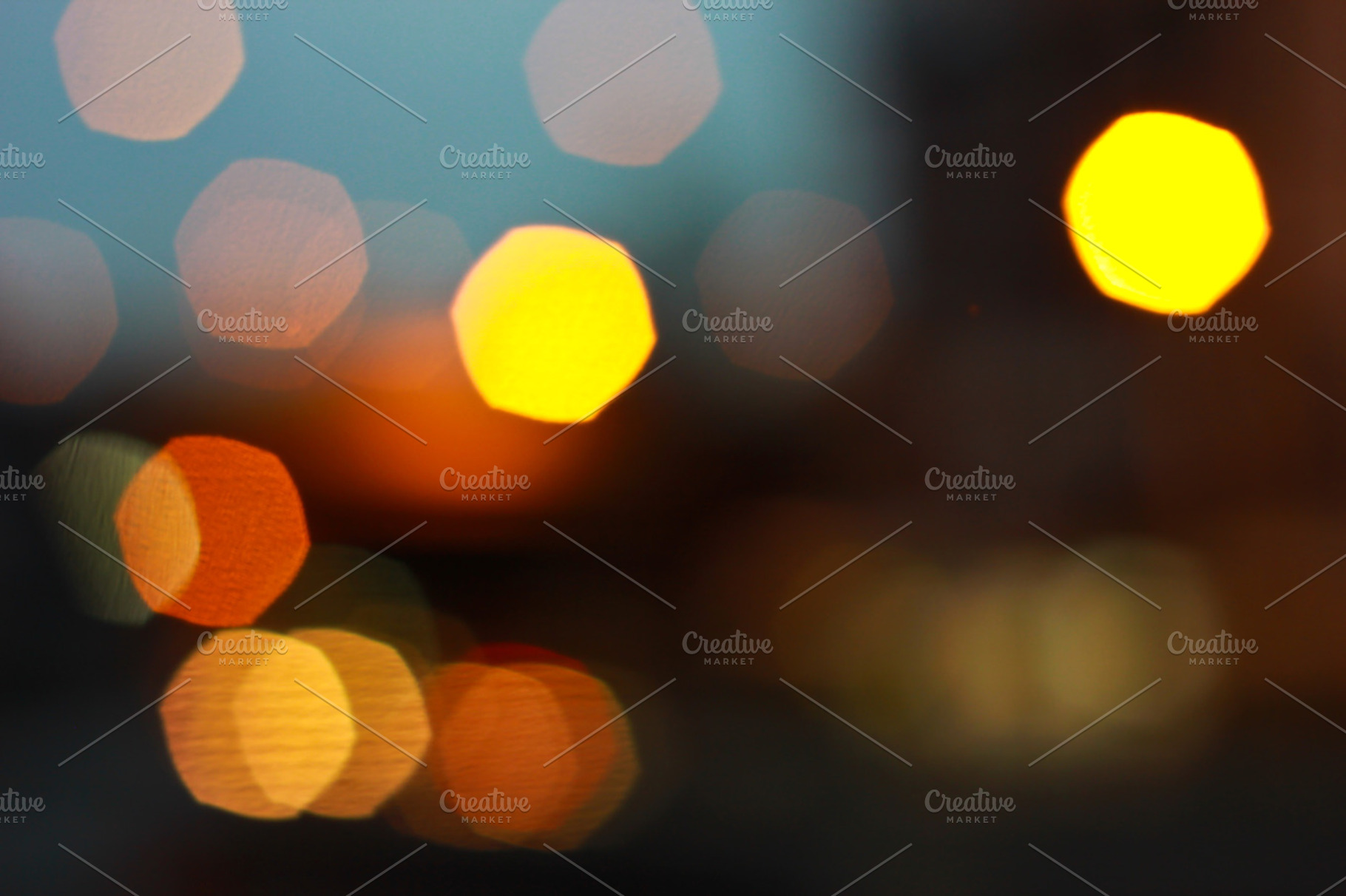 Abstract of bokeh background stock photo containing vivid and vibrant