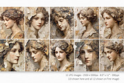 Faded Portraits, a Decorative Illustration by rileyBgraphics (Thumbnail 2 of 7)