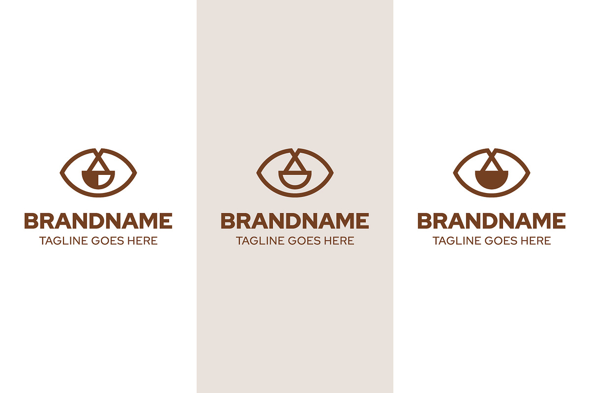 Eye of Law Simple Logo, a Branding & Logo Template by Pray Art Design Studio (Photo 1 of 2)