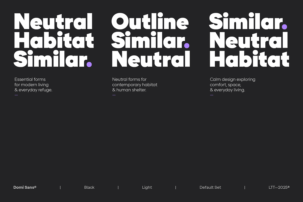 Domi, a Sans Serif Font by Latinotype (Photo 9 of 14)