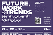 Event Calendar Schedule Poster, a Flyer Template by Danil Polshin (Thumbnail 9 of 9)