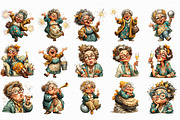 New year Funny Old Lady Sublimation, an Icon by Libby Wishes (Thumbnail 7 of 7)