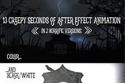 Horror Animation for Halloween (AE), a Templates & Theme by the little wonder shop (Thumbnail 2 of 5)