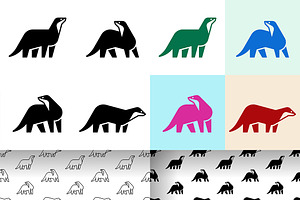 Otter Logo, a Graphic by NataliiaVolyk