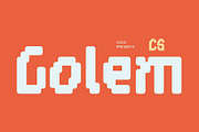 CS Golem – Pixel Font, a Sans Serif Font by Craft Supply Co. (Thumbnail 1 of 8)