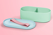 BAMBOO LUNCHBOX MOCKUP (only color), a Product Mockup by Moonlight Creative (Thumbnail 8 of 8)