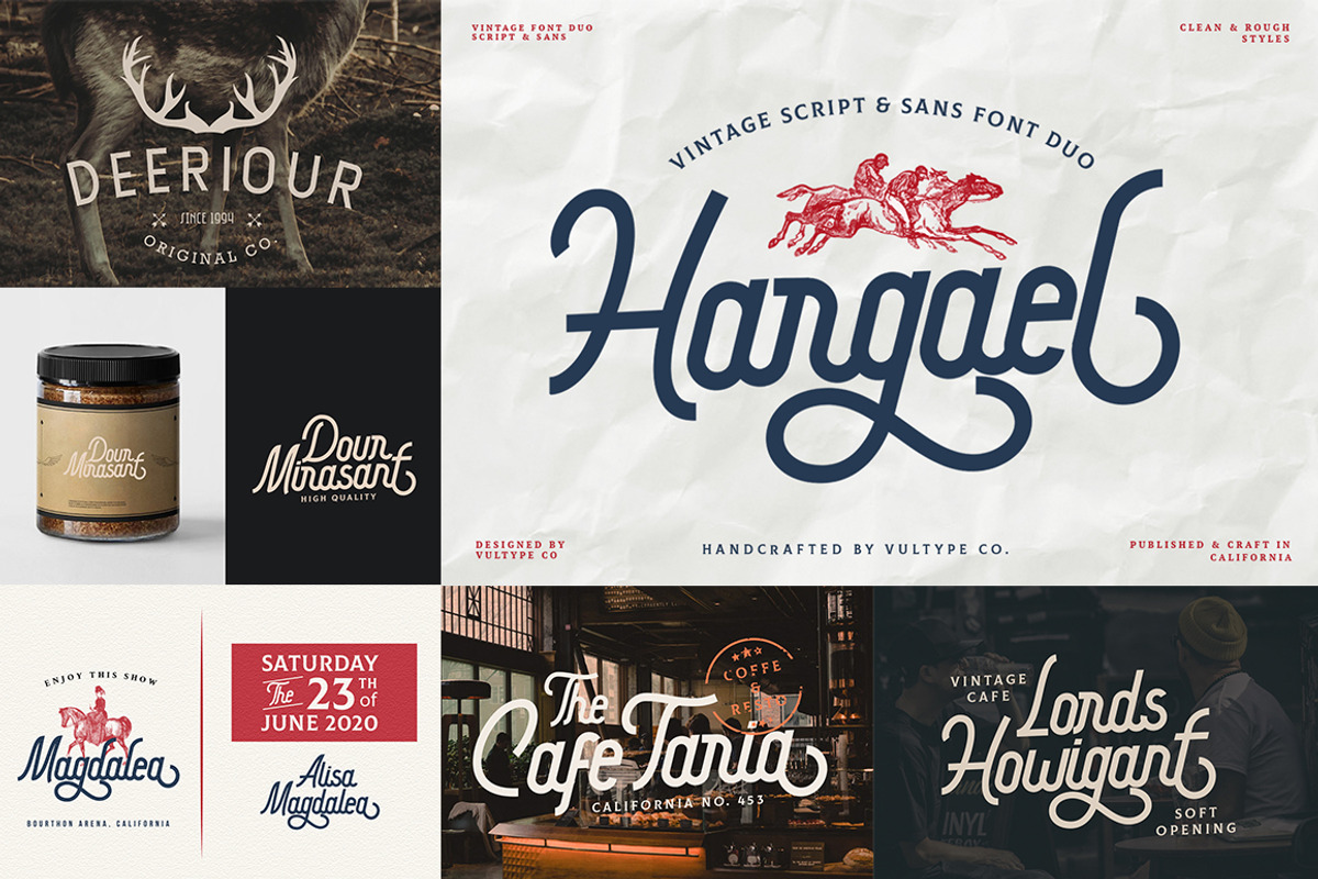 The Font Bundle For Graphic Designer, a Sans Serif Font by Vultype Co. (Photo 17 of 23)