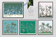 Chinoiserie Seamless Panoramas, an Illustration by Irina Dolgikh (Thumbnail 3 of 17)