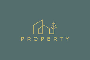 Property House Development Logo, a Branding & Logo Template by Signatoro