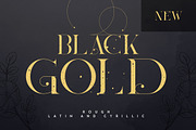 SALE! Black Gold serif typeface, a Serif Font by VP Fonts (Thumbnail 6 of 25)
