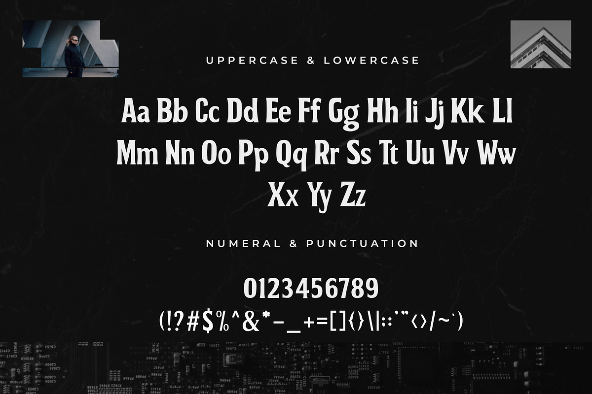 Logist – A Modern Logo Brand Font, a Serif Font by overlaytemplates (Photo 4 of 5)