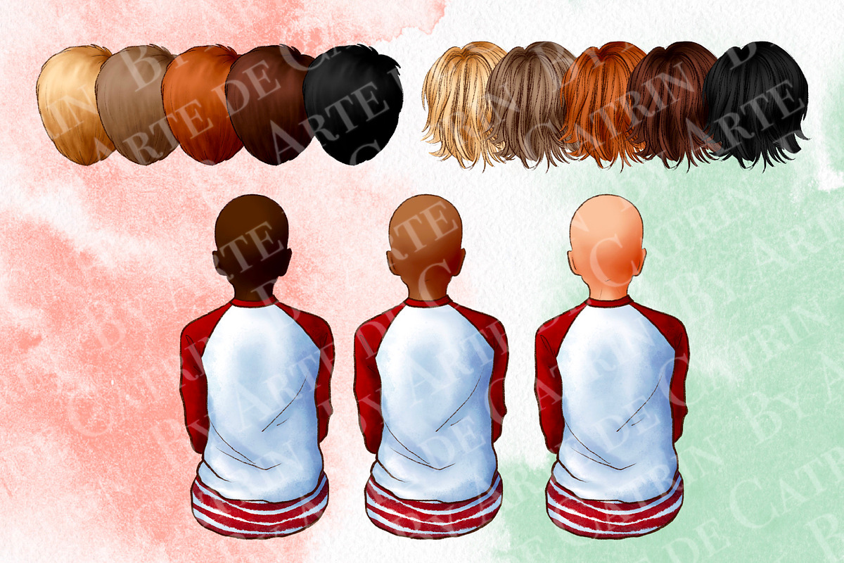 Christmas Family Look Clipart, an Illustration by ArtedeCatrin (Photo 5 of 7)