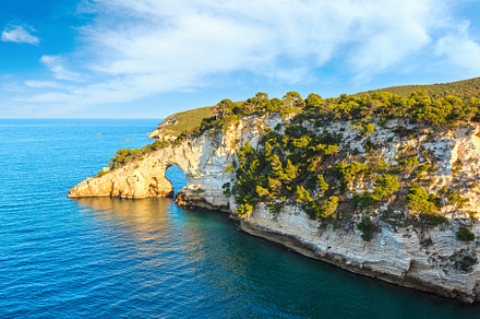Summer Arch of San Felice, Italy, a Nature Photo by YuriyB
