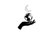Hand Globe Silhouette Bundle, an Illustration by Designs_River (Thumbnail 17 of 31)