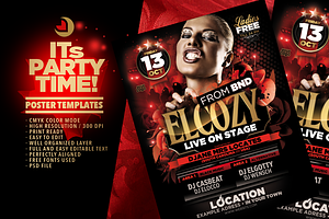 Elcozy Flyer Template