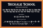 Dechalk School Classic Chalk Font, a Serif Font by Bayuktx (Thumbnail 4 of 8)