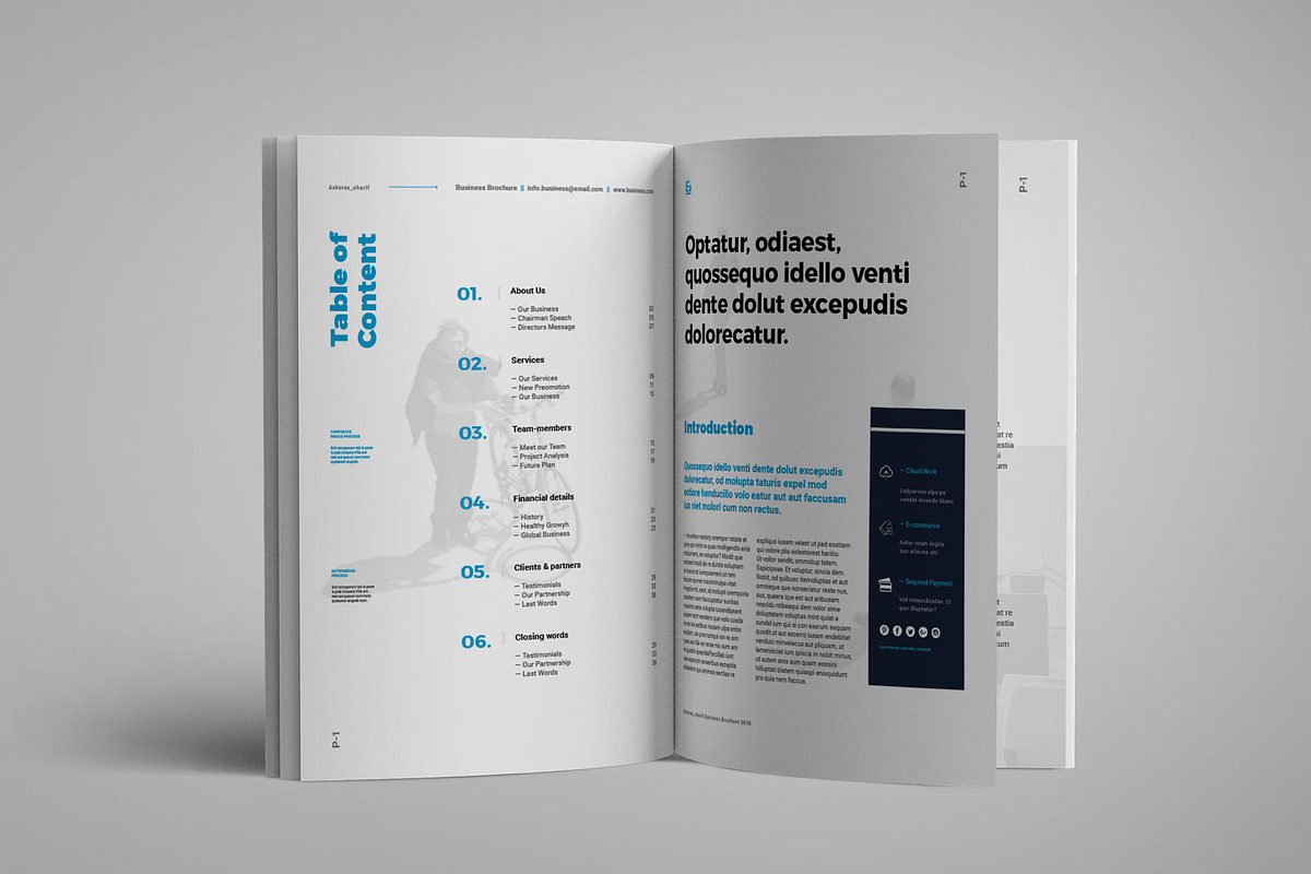 Unite Business Brochure, a Brochure Template by Elite_Standard (Photo 2 of 14)