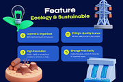 Ecology And Sustainable 3D Icon, an Environmental 3D Model by orenjidesign (Thumbnail 2 of 8)