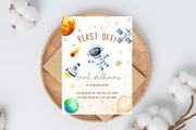Watercolor Space Clipart, Galaxy PNG, an Illustration by CropUp Creative (Thumbnail 5 of 6)