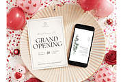 Valentine Card and Phone Mockup, a Product Mockup by MockupWizard (Thumbnail 3 of 4)